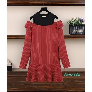 肩出しワンピース 冬の商品一覧 通販 Yahoo ショッピング