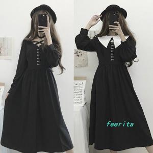 セーラー襟ワンピース ワンピース の商品一覧 ワンピース チュニック ファッション 通販 Yahoo ショッピング