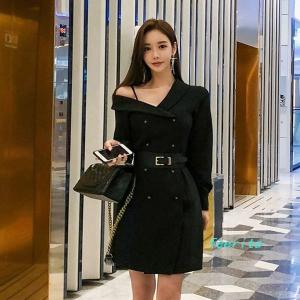 ワンショルダー ワンピース 韓国の商品一覧 通販 Yahoo ショッピング