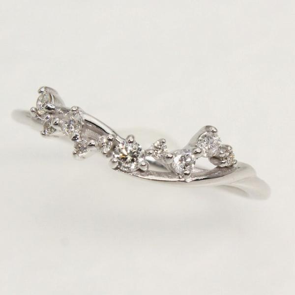 K10 ホワイトゴールド ダイヤモンドリング fefプライス