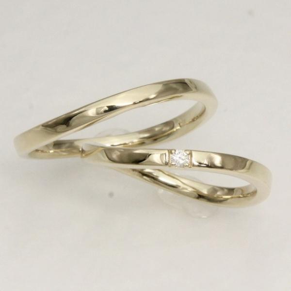 K10イエローゴールド 結婚指輪 マリッジリング ペアリング fefプライス