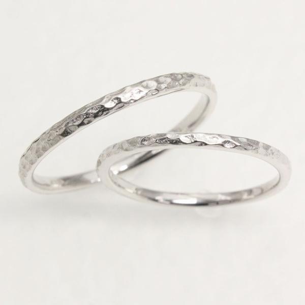 K10ホワイトゴールド 結婚指輪 マリッジリング ペアリング fefプライス