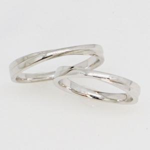 K10ホワイトゴールド 結婚指輪 マリッジリング...の商品画像