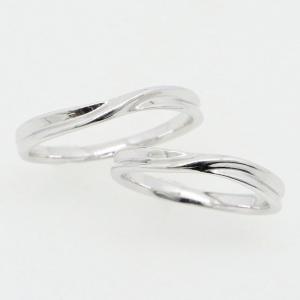 K10ホワイトゴールド 結婚指輪 マリッジリング...の商品画像