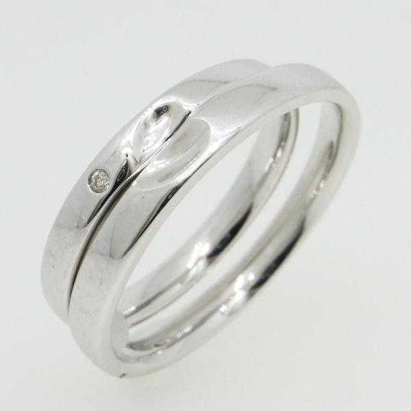 K10ホワイトゴールド 結婚指輪 マリッジリング ペアリング fefプライス