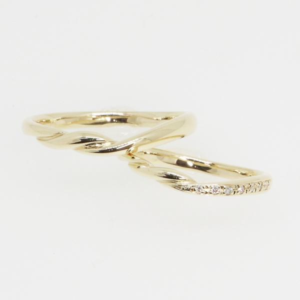 K10イエローゴールド 結婚指輪 マリッジリング ペアリング fefプライス