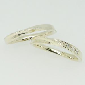 K10イエローゴールド 結婚指輪 マリッジリング...の商品画像