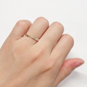 K10イエローゴールド 結婚指輪 マリッジリン...の詳細画像4