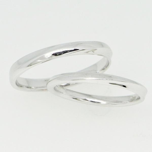 K10ホワイトゴールド 結婚指輪 マリッジリング ペアリング fefプライス