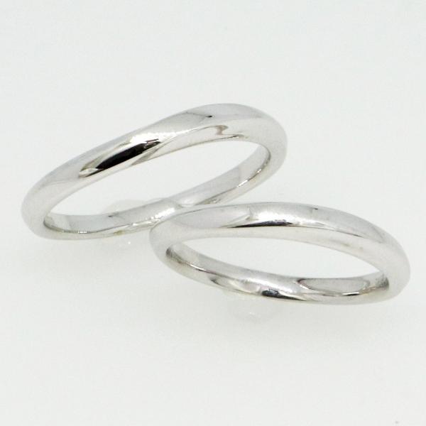 K10ホワイトゴールド 結婚指輪 マリッジリング ペアリング fefプライス