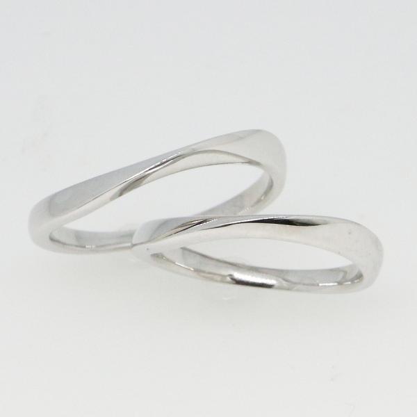 K10ホワイトゴールド 結婚指輪 マリッジリング ペアリング fefプライス