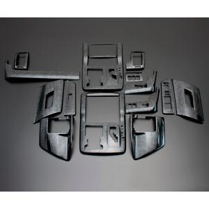 ヴォクシー 70系 黒木目 16ピース 3D立体 インテリアパネル 高品質/フェガーリ FEGGARI ルナ インターナショナル LUNAの商品画像