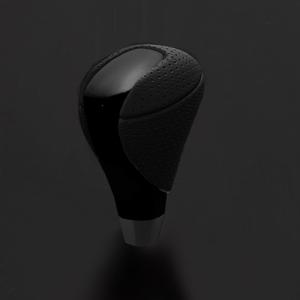 ハリアー 60系 ピアノブラック×パンチングレザー ロングタイプ