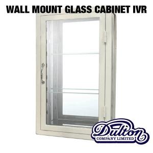 WALL MOUNT GLASS CABINET IVR　 DULTON ダルトン ウォールマウント ガラスキャビネット レクタングル｜feijoa