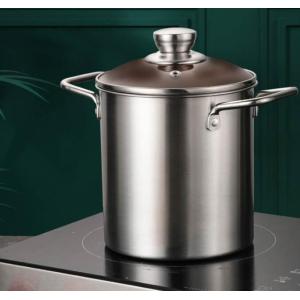 四季彩 ザル付き片手鍋 18cm ガラス蓋付き IH対応(100V・200V