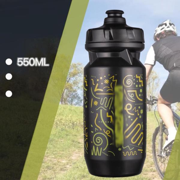 自転車 ボトル 550ml ドリンクボトル サイクリングボトル 水筒 スクイズボトル ウォーターボト...