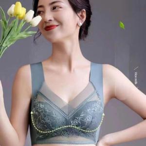 2枚セット ブラジャー 胸を小さく見せるブラ ...の詳細画像1