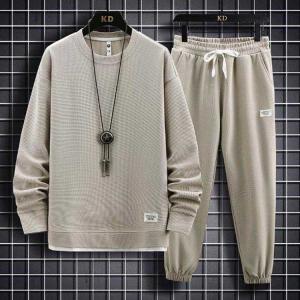 長袖tシャツ セットアップ メンズ トレーナー...の詳細画像2