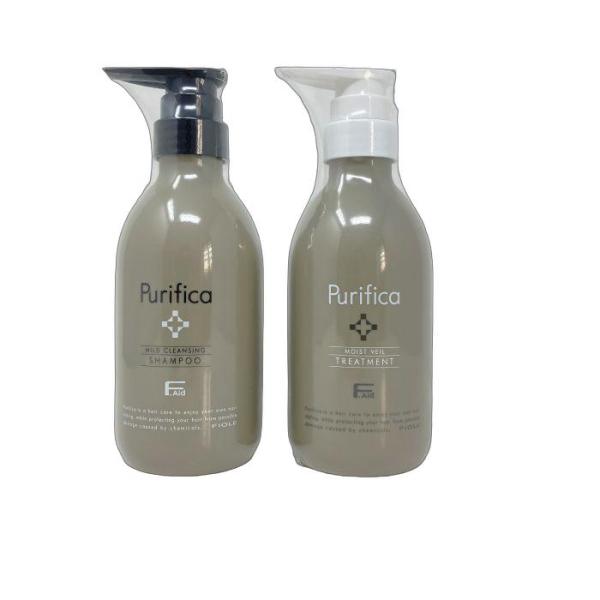 〈セット〉 フィヨーレ Fエイド プリフィカ シャンプー 400ml ＆ トリートメント モイスト ...