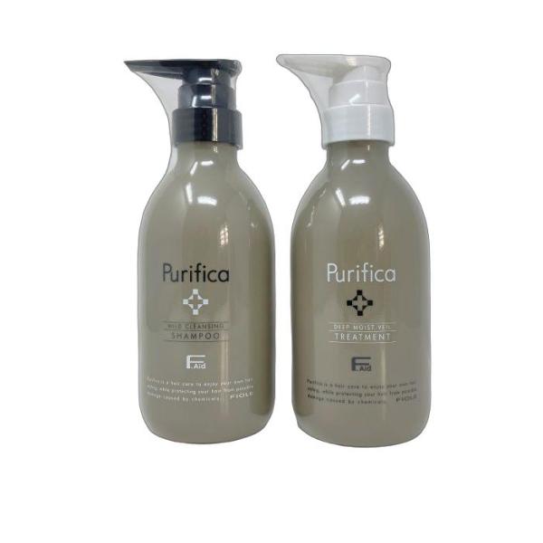 〈セット〉 フィヨーレ Fエイド プリフィカ シャンプー 400ml ＆ トリートメント ディープモ...
