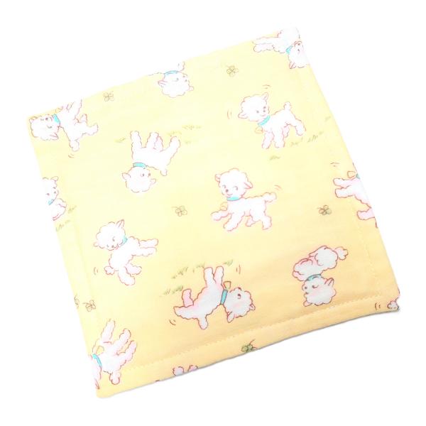 ガーゼ ハンカチ こども用 6重ガーゼ（小 約15×15cm) （FELICE-78-1）