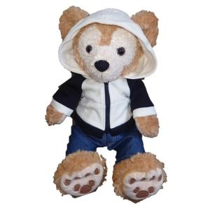 ダッフィー シェリーメイ コスチューム 服 Ｓサイズ 耳開きジップパーカー (FELICE-Ｄ2-2...