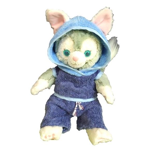 ジェラトーニ　Ｓサイズ コスチューム 服 耳開き ノースリーブパーカー ＆ パンツ セット (ブルー...