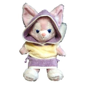 リーナベル コスチューム Ｓサイズ 耳開き ノースリーブパーカー ＆ スカート セット (パープル＆...
