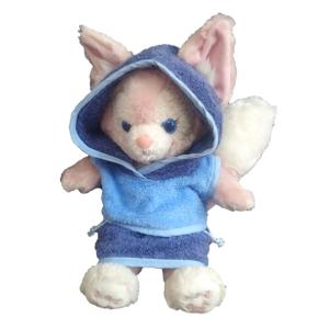 リーナベル コスチューム Ｓサイズ 耳開き ノースリーブパーカー ＆ スカート セット (ブルー) ...