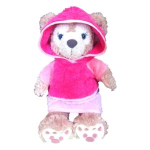 ダッフィー シェリーメイ コスチューム 服 Ｓサイズ 耳開き プルオーバーパーカー セット (ピンク...