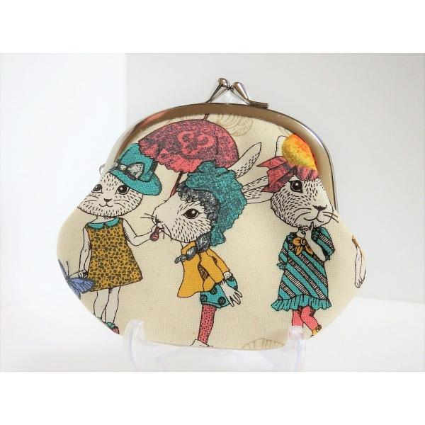 がま口ポーチ joli pomme Day Dream Rabbit（yume-080）