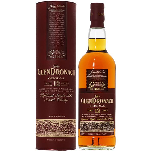 ウイスキー グレンドロナック 12年 43度 箱付 700ml 包装不可 シングルモルト 洋酒