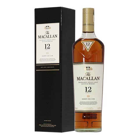 ウイスキー ザ マッカラン 12年 40度 正規 箱付 700ml シングルモルト 洋酒