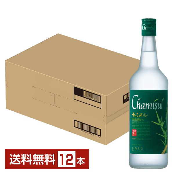 眞露 Chamisul （チャミスル） 22度 700ml 瓶 12本 1ケース 甲類焼酎