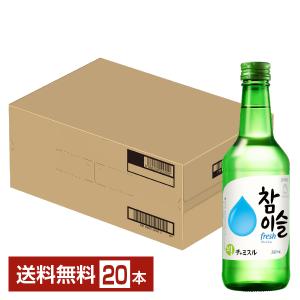 眞露 チャミスル fresh 16度 360ml 瓶 20本 1ケース 甲類焼酎｜FELICITY ヤフーショップ