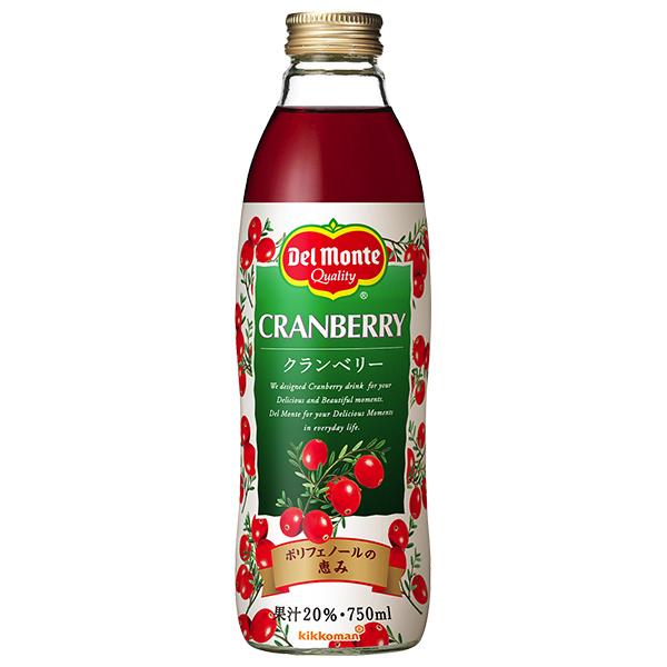 デルモンテ クランベリー 20％ 750ml 包装不可