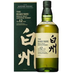 サントリー シングルモルトウイスキー 白州 12年 43度 箱付 700ml 洋酒