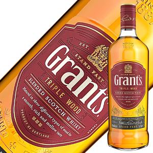 ウイスキー グランツ トリプルウッド 40度 正規 箱なし 700ml スコッチ