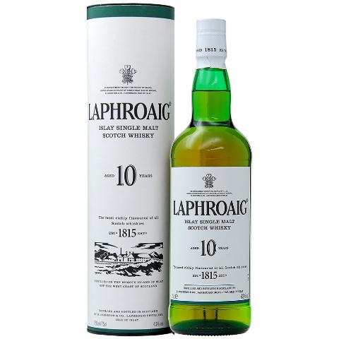 ウイスキー ラフロイグ 10年 43度 正規 箱付 750ml 包装不可 シングルモルト 洋酒 _Y...