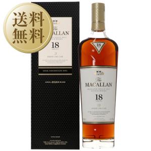 ウイスキー ザ マッカラン 18年 43度 正規 箱付 700ml シングルモルト 洋酒｜felicity-y