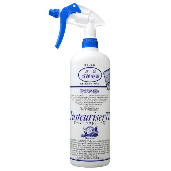 ドーバー パストリーゼ77 スプレーヘッド付 1000ml（1L） 包装不可 アルコール消毒液 消毒...
