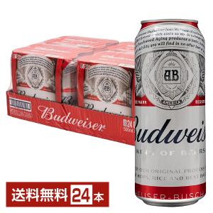 ビール アンハイザー ブッシュ インベブ バドワイザー 500ml 缶 24本 1ケース 送料無料｜FELICITY Beer&Water