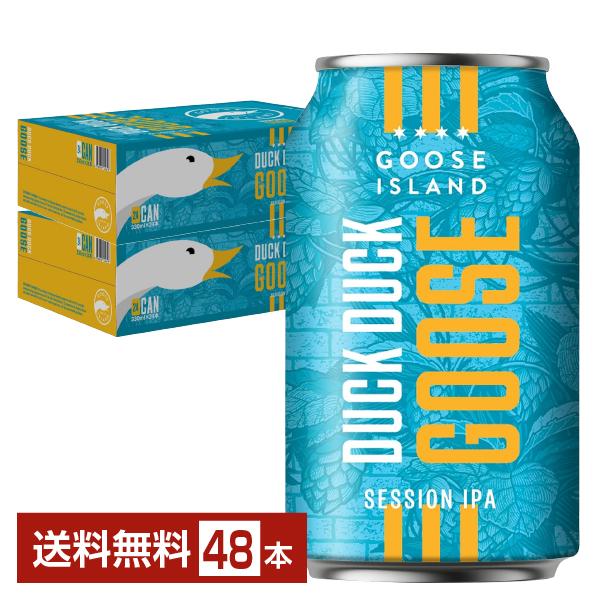 ビール アンハイザー ブッシュ インベブ グースアイランド ダックダックグース 330ml 缶 24...