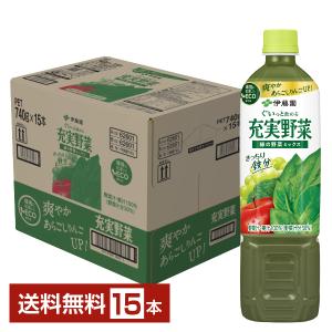 充実野菜 【送料無料(※東北・北海道・沖縄除く)】伊藤園 緑の野菜