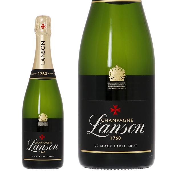 シャンパン フランス シャンパーニュ ランソン ブラックラベル ブリュット 並行 750ml 包装不...