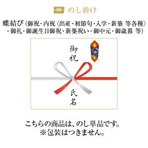 熨斗【のし単品】【蝶結び】 お中元 お歳暮 各種お祝い用｜felicity-y