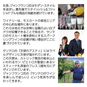スパークリングワイン イタリア ハーフ サンテ...の詳細画像2
