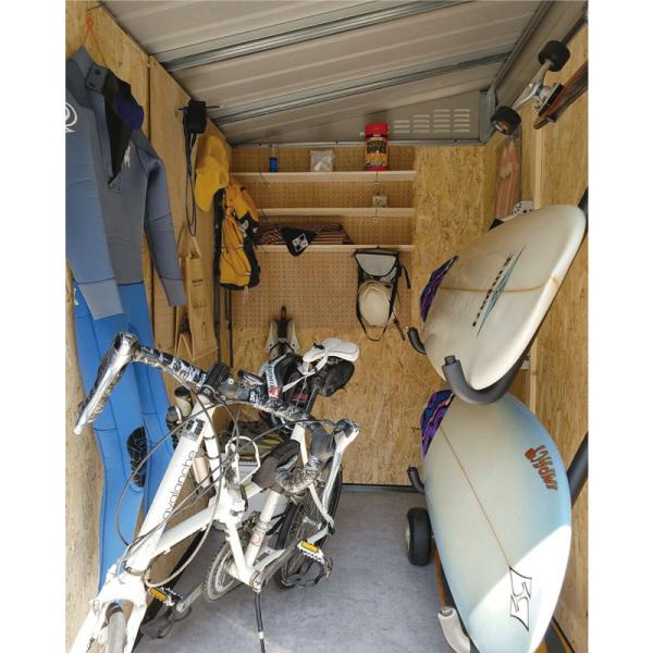 ガーデナップ 物置 メタルシェッド TM2BP ボードプラス ダブルドア