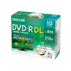 maxell DRD215WPE10S 8倍速対応DVD-R DL 215分 10枚パック｜felista