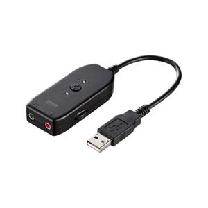 サンワサプライ　USBオーディオ変換アダプタ　MM-ADUSB3｜felista